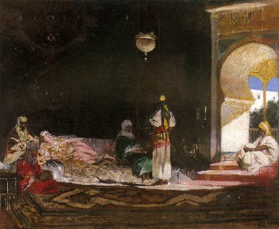 Harem Scene by Jean Joseph Benjamin Constant